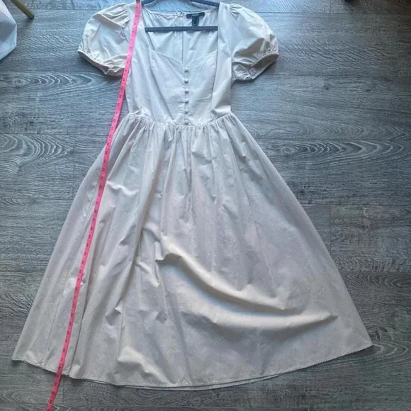Forever 21 A-Line Poplin Dress - Picture 3 of 5